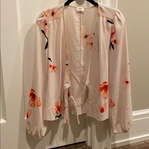 Wilfred Aritzia Open Tie Top